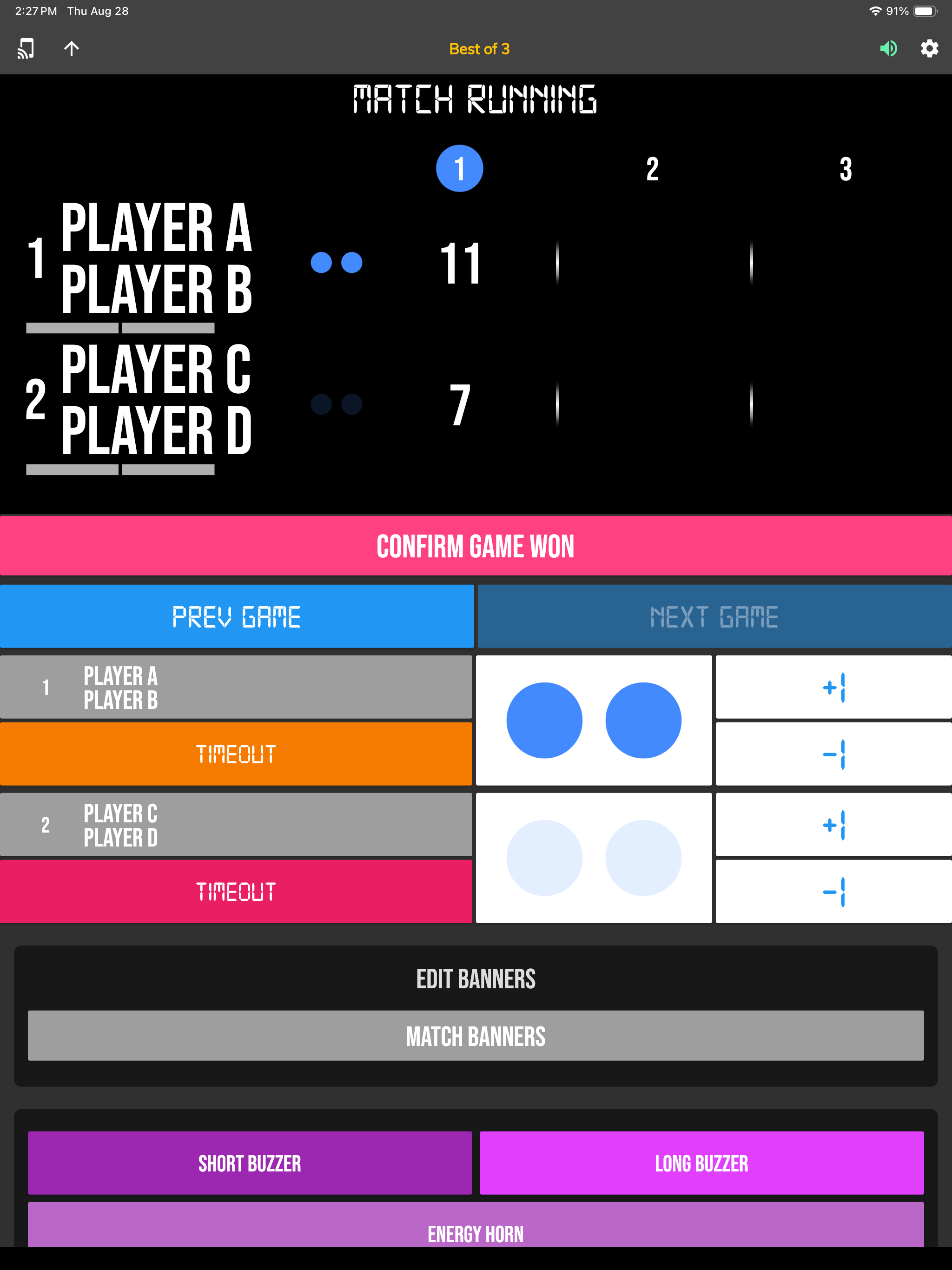 BT Pickleball Controller screenshot 14