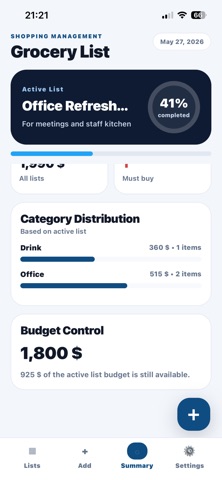 Grocery-List PRO Screenshot 7 of 9