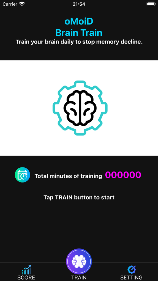 #2. oMoiD Brain Train (iOS) By: QUY DIEN LE