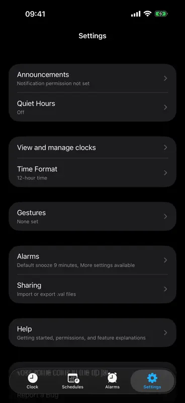 VAL: Voice, alarm & chimes screenshot 8 of 10