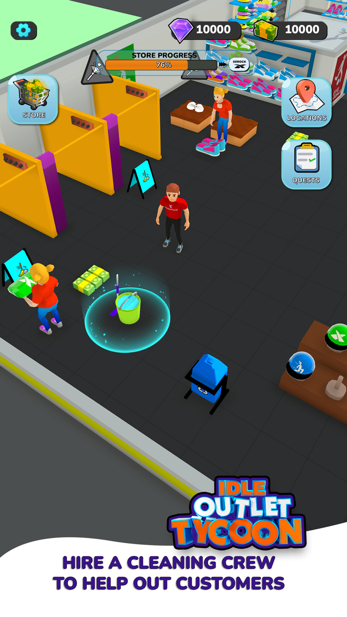 Idle Outlet Tycoon