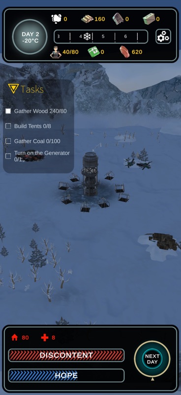 Frostlands - Survival Game screenshot 2