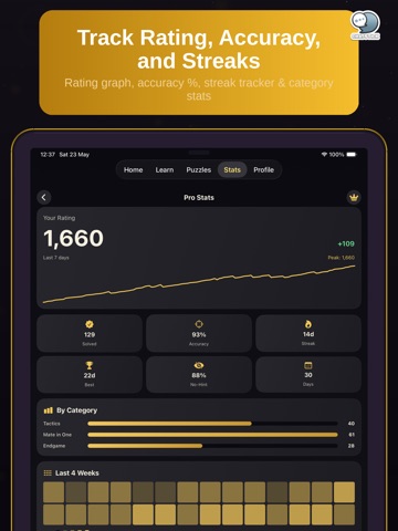 Chess Tactics Academy by CS iPad screenshot