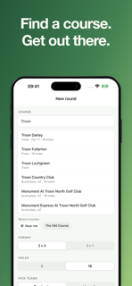 Golf Scramble Scorecard screenshot 3