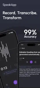 SpeakApp AI: Voice Notes screenshot #7 for iPhone