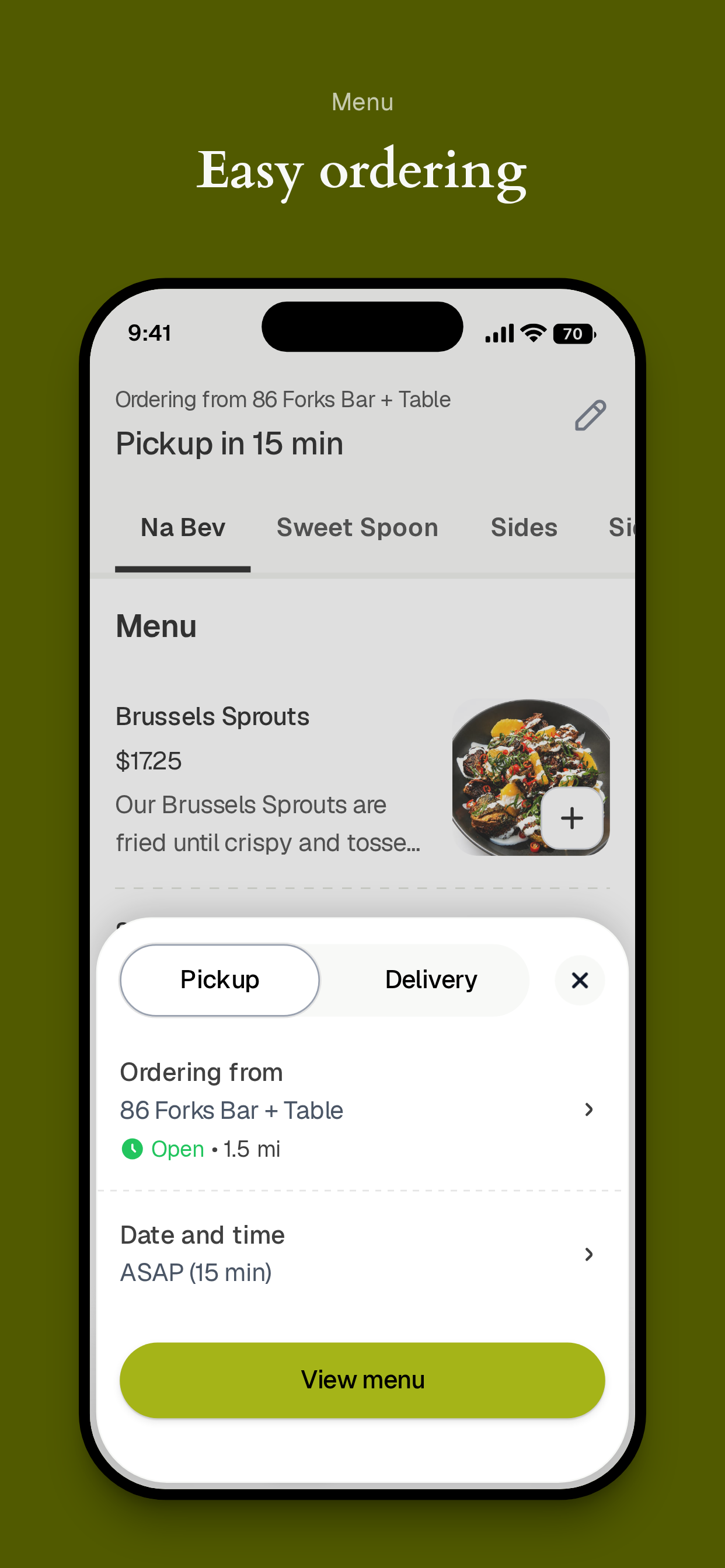 86 Forks Bar + Table screenshot 6