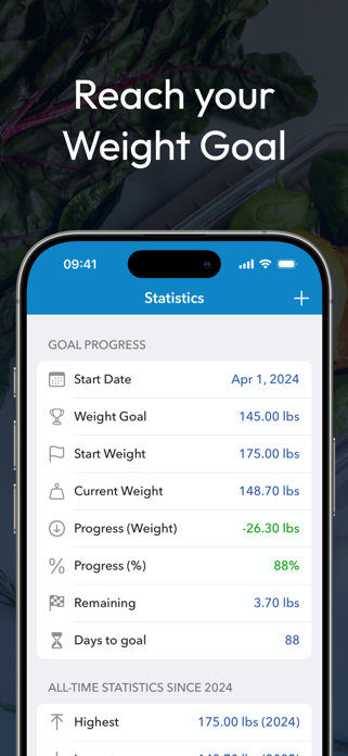 WeightDrop Weight Loss Tracker Screenshot 3 of 4