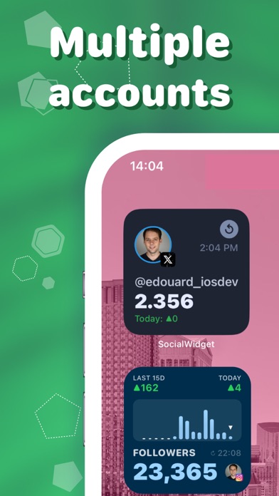 Followers Insight w/ Widget Screenshot