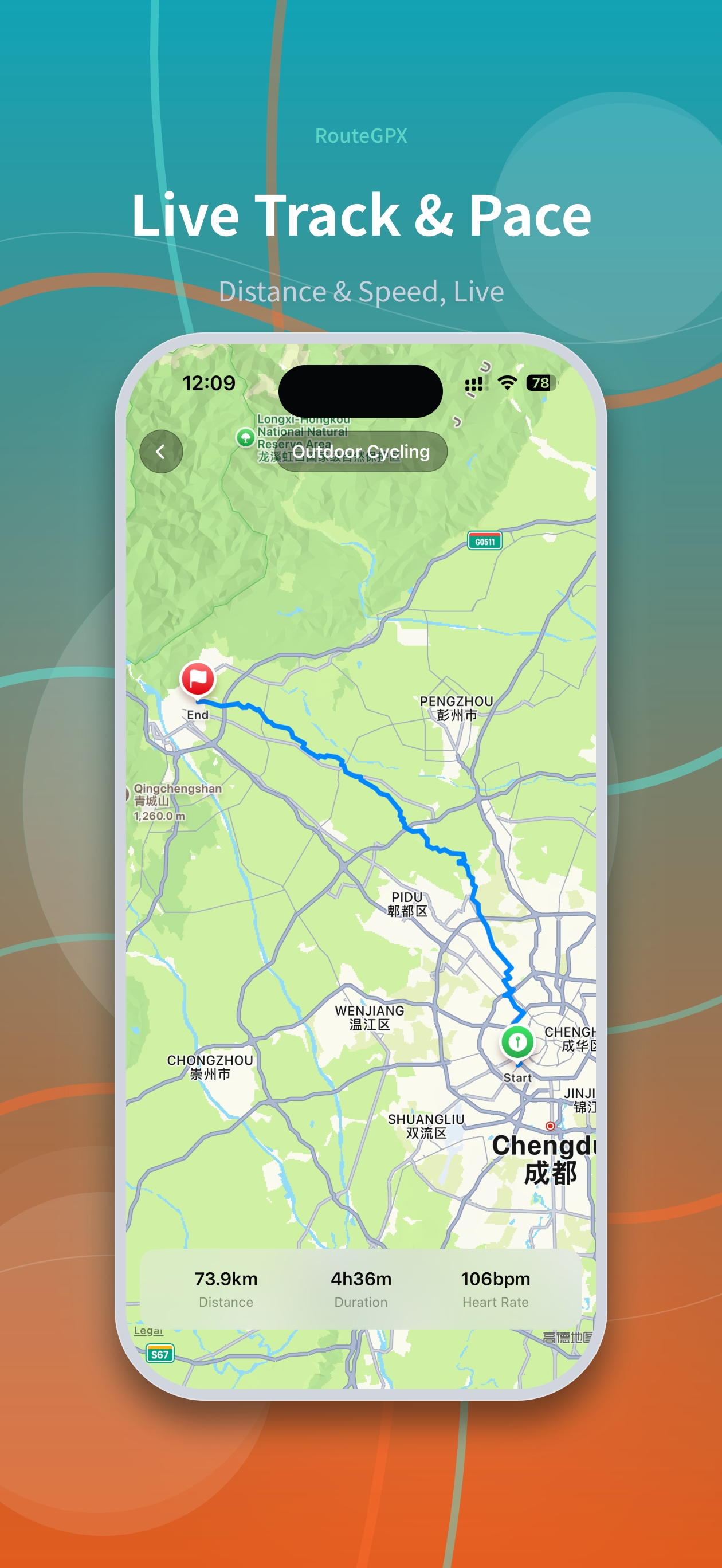 RouteGPX screenshot 3