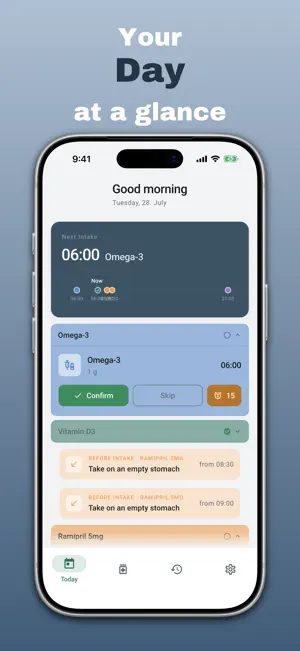 CapsPlan: Medication Tracker screenshot 1