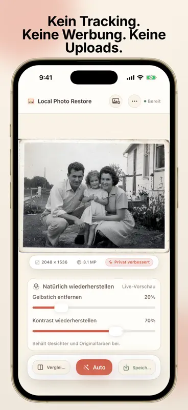 Alte Fotos restaurieren·Local screenshot 2 of 5