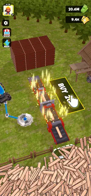 Wood Inc. Idle Lumber Chopper screenshot 3
