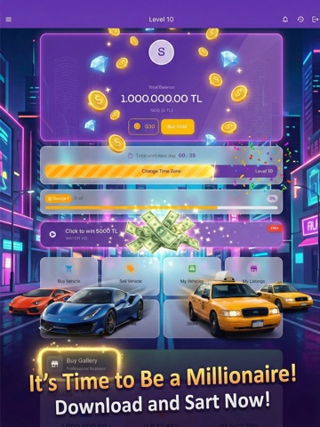 Car Sales Simulator Pocket iPad screenshot 1