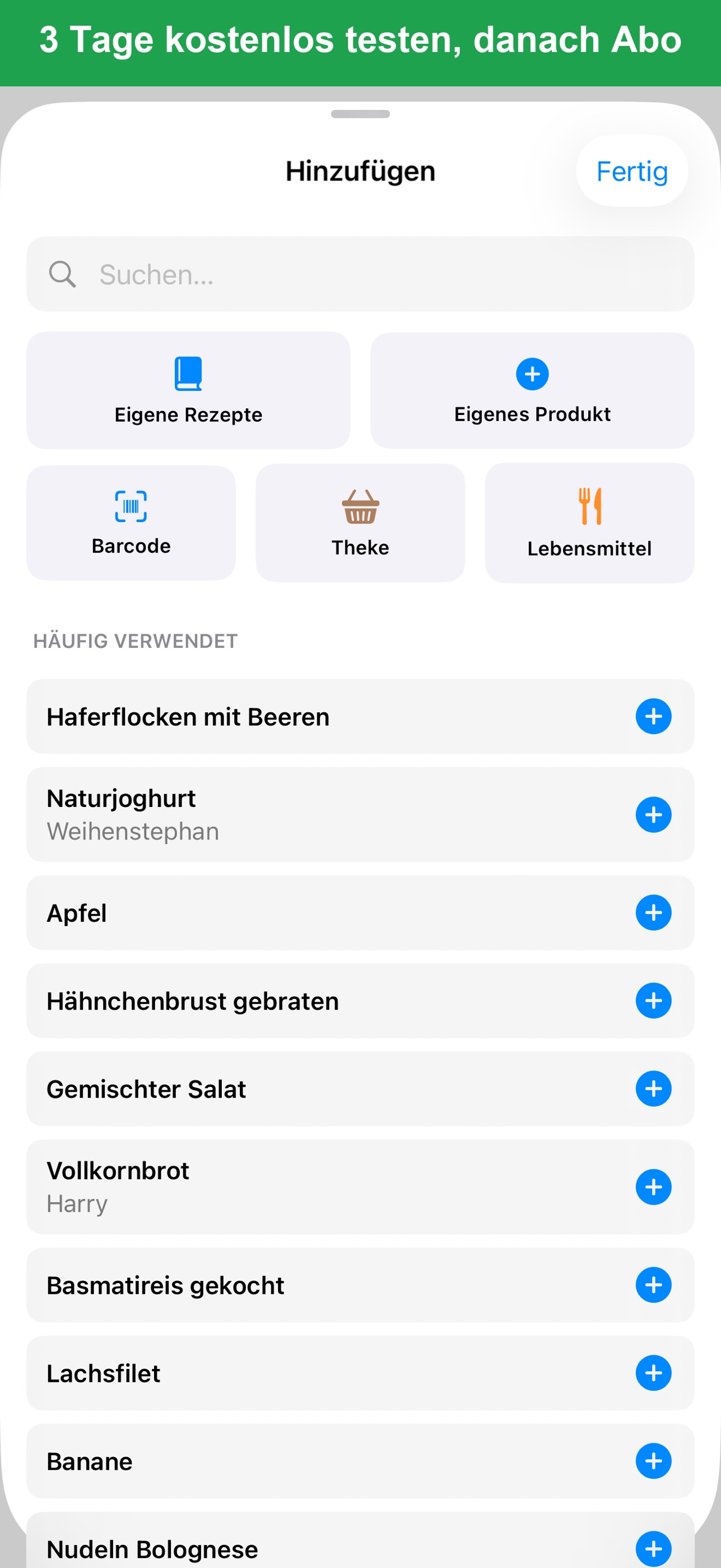 Screenshot 2 of TellerBuddy: Kalorienzähler