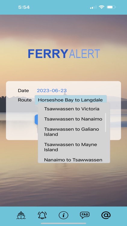 BC Ferry Alert