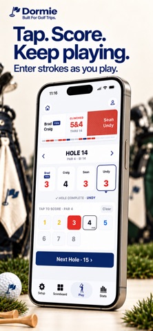 Dormie Golf Scoring Screenshot 6 of 8