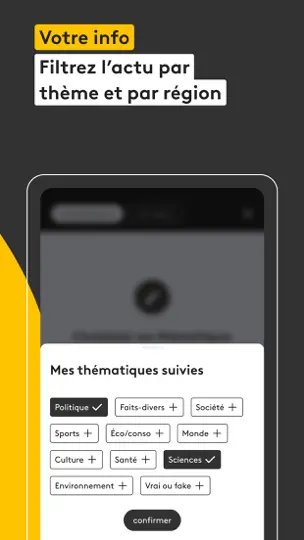 Capture d'écran de Franceinfo: L’info En Continu sur iPhone 5