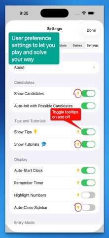 Sudoku Kensei iPhone screenshot