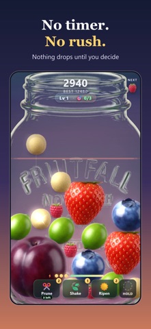 FruitFall - Fruit Merge Puzzle Screenshot 3 of 8