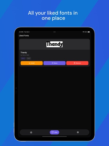 FontSwipe - Font Installer ipad screenshot 4