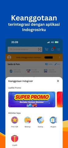 Klik Indogrosir Superapp iPhone screenshot 3