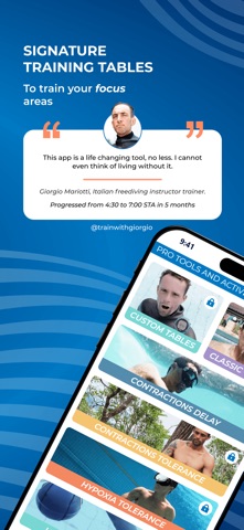 Apnea Stamina Trainer - Apneo screenshot