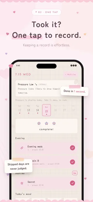 Pill Reminder: Cute Dose Alarm screenshot 2