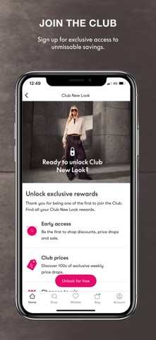 New Look Fashion Online iPhone screenshot 2