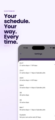 Birth Control Tracker screenshot 3
