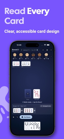 Progressive Gin Rummy Cards Screenshot 6 of 8