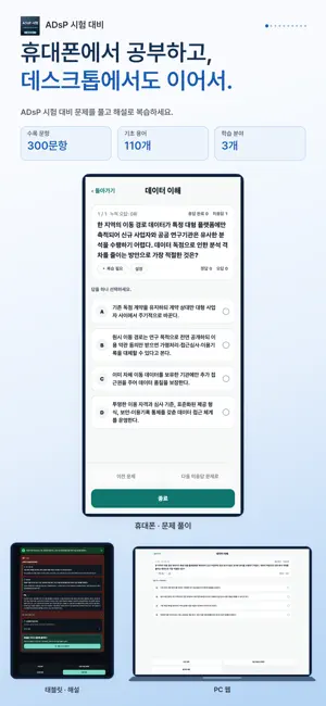 ADsP 시험 대비 screenshot 1