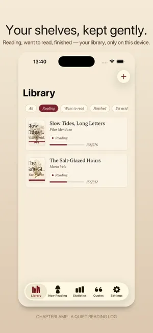 ChapterLamp screenshot 1