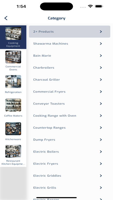 Al Razana Kitchen Equipment Screenshot