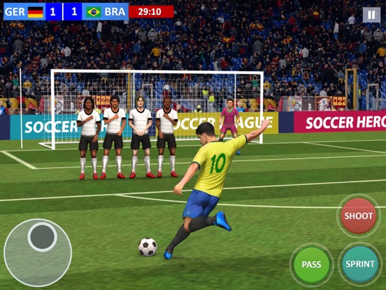 Soccer Hero 2024:Football Game iPad app afbeelding 1