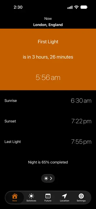 Sonnenaufgang, Sonnenuntergang screenshot 5 of 10
