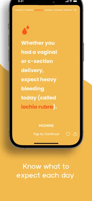 Momme: Daily Postpartum Care screenshot 2