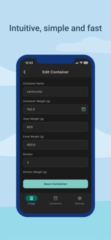 Cibo: Meal Prep Portions Screenshot 2 of 5