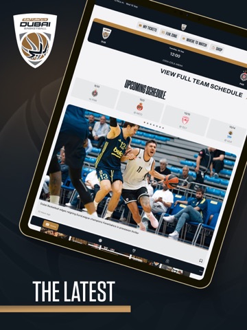 Dubai Basketball iPad screenshot 1