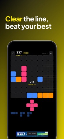 Block Puzzle Rotate: TwistGrid iPhone screenshot