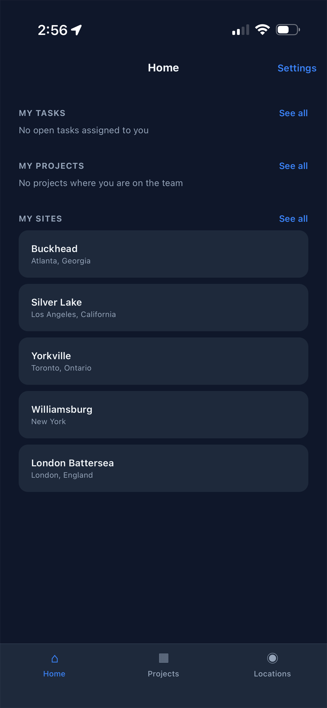 SiteRise screenshot 2