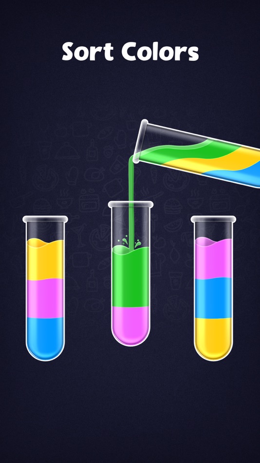 #1. Color Water Sort Puzzle Match (iOS) 来自: Fini.ai