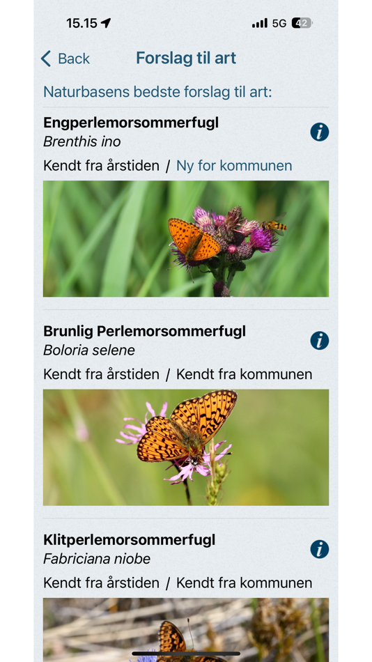 #2. Naturbasen (iOS) 由: Trifork A/S