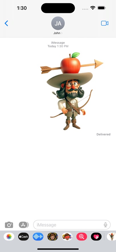 William Tell Stickers