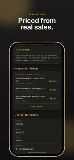 BaggyAI Handbag Value Scanner screenshot 4