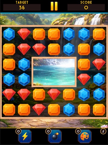 Crystal Garden - Jewel Quest iPad screenshot