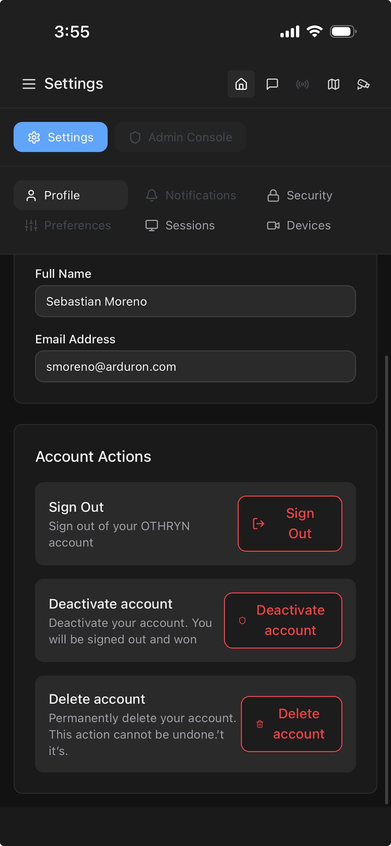 Othryn App