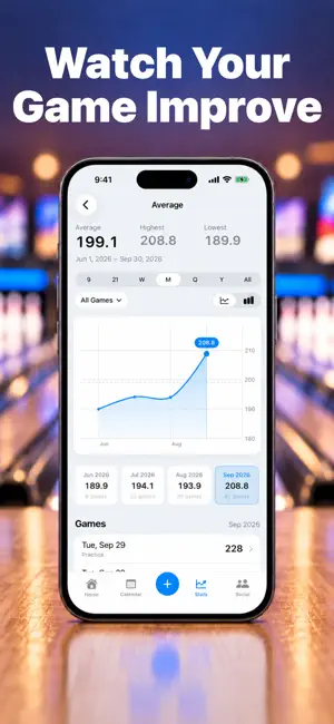 Bowling XP - Score Keeper screenshot 2