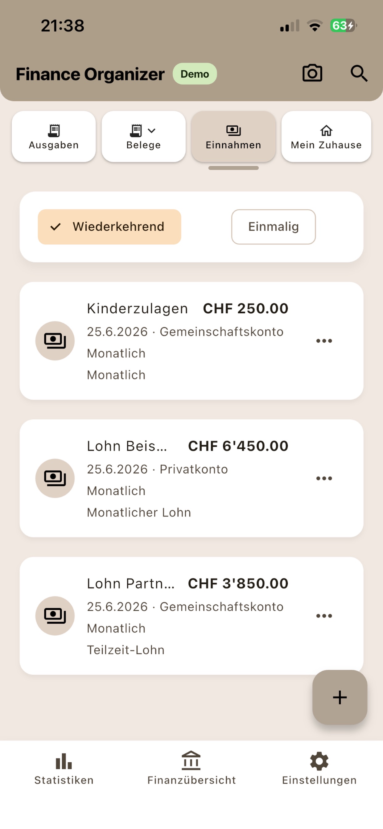 Screenshot 5 of Finance Organizer