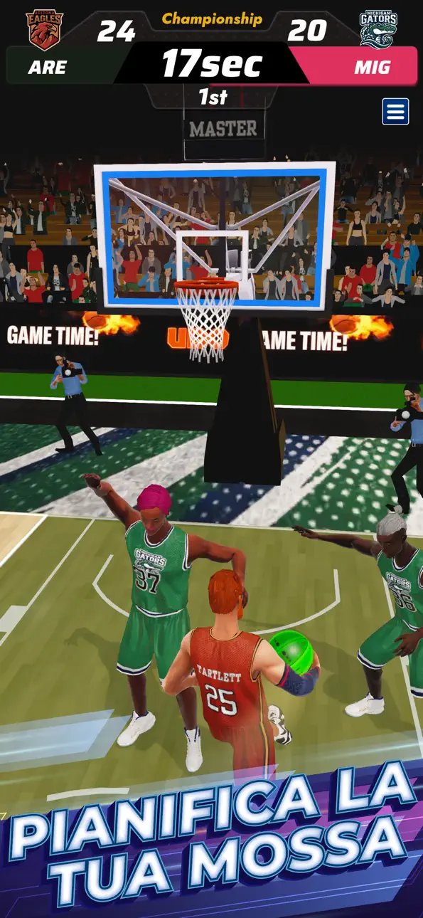 Basketball Master: Dunk Hero Hack screenshot 3 - iOS game interface