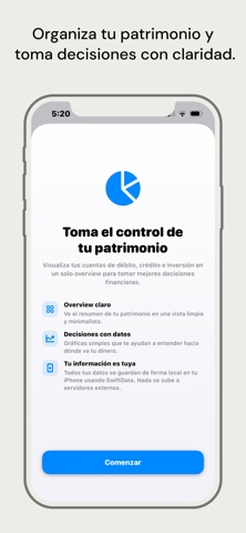 Patrimonio Finanzas screenshot